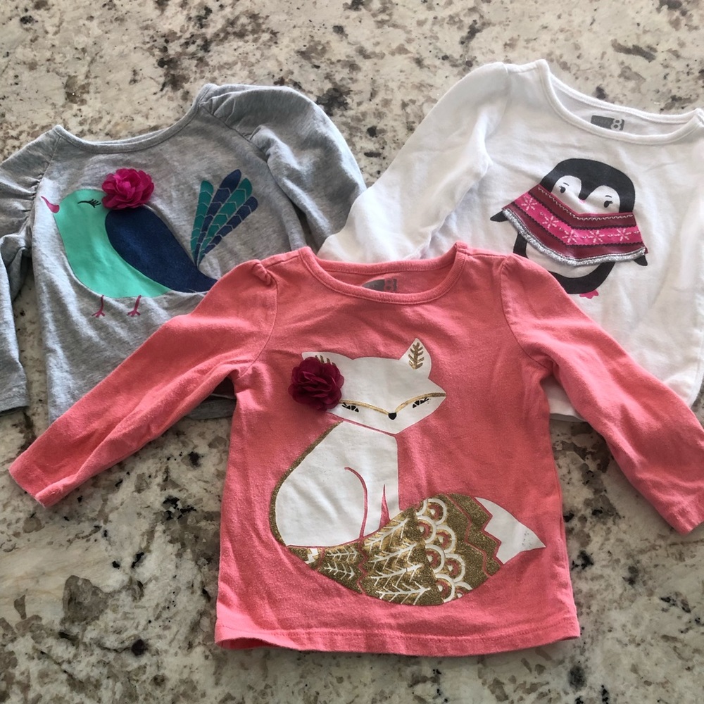 Crazy 8 long sleeve shirts